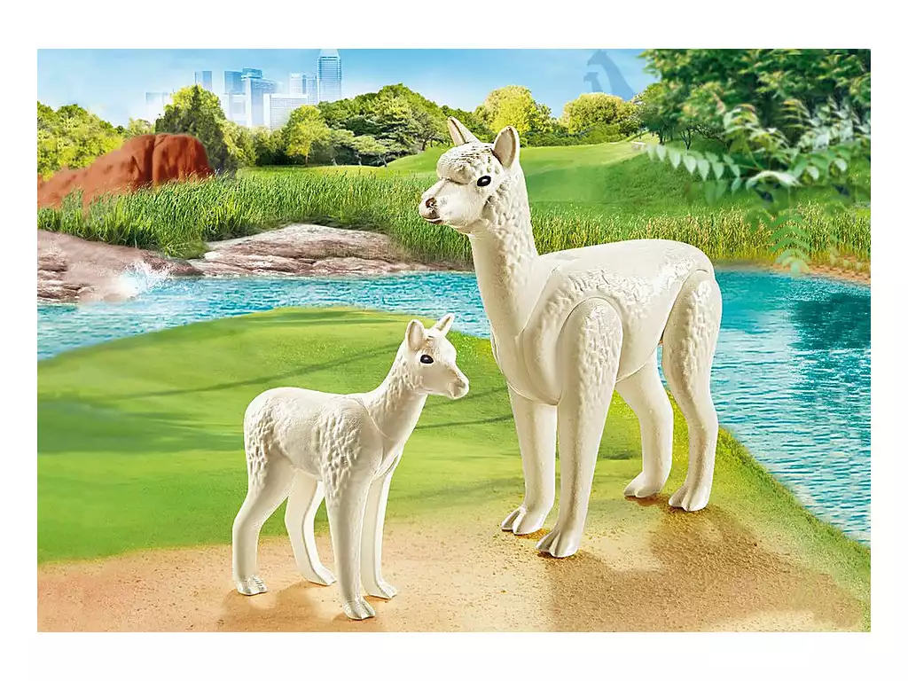 Playmobil Alpaca con bebe 70350