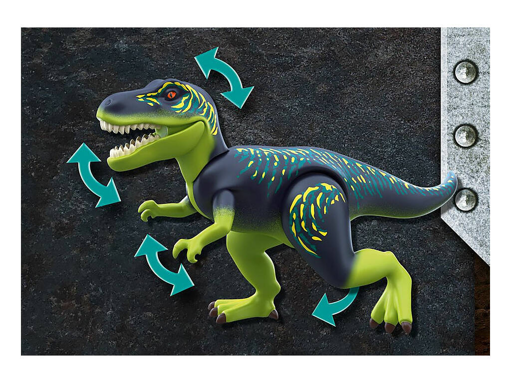 Playmobil Dinos T-Rex battaglia dei giganti 70624