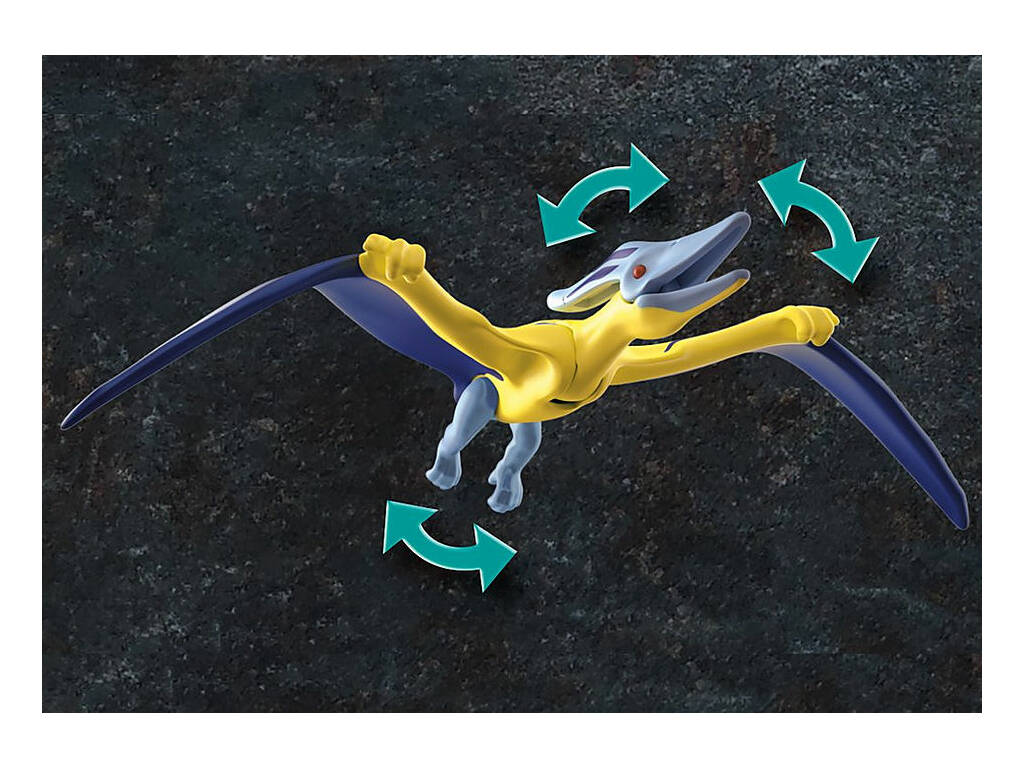 Playmobil Dinos Pteranodon Ataque desde el Aire 70628