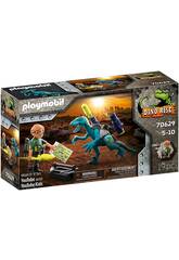 Playmobil Dinos Uncle Rob Battle Armament 70629