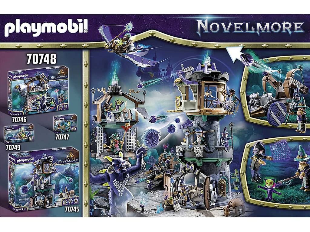 Playmobil Novelmore Violet Vale Veicolo di cattura dei demoni 70748
