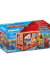 Playmobil City Action Fabricante de Contenedores 70774