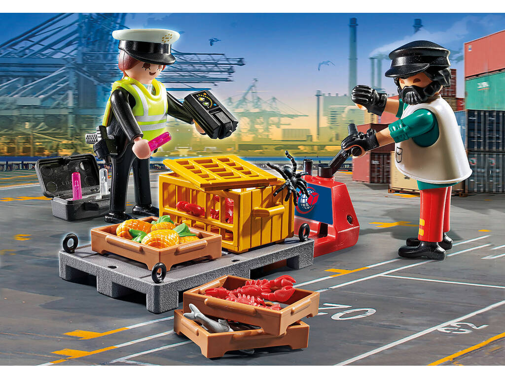 Playmobil City Action Contrôle des douanes 70775