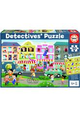 Puzzle Detectives 50 Stck Stadt Educa 18894