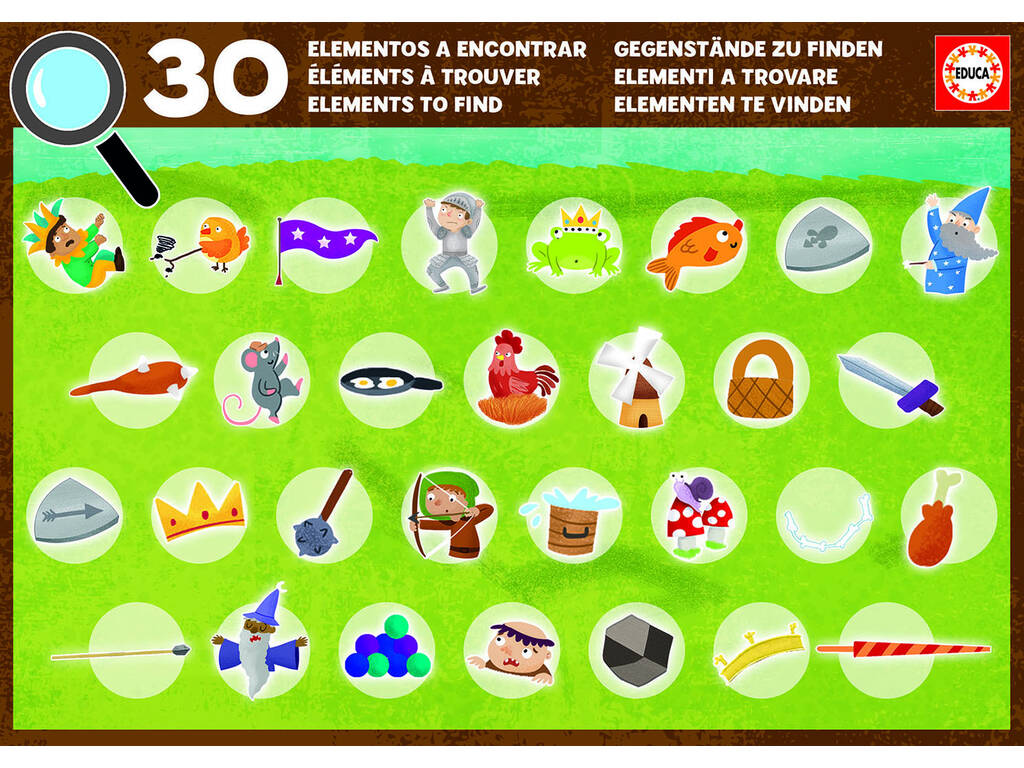 Puzzle Detectives 50 Peças Castelo Educa 18895
