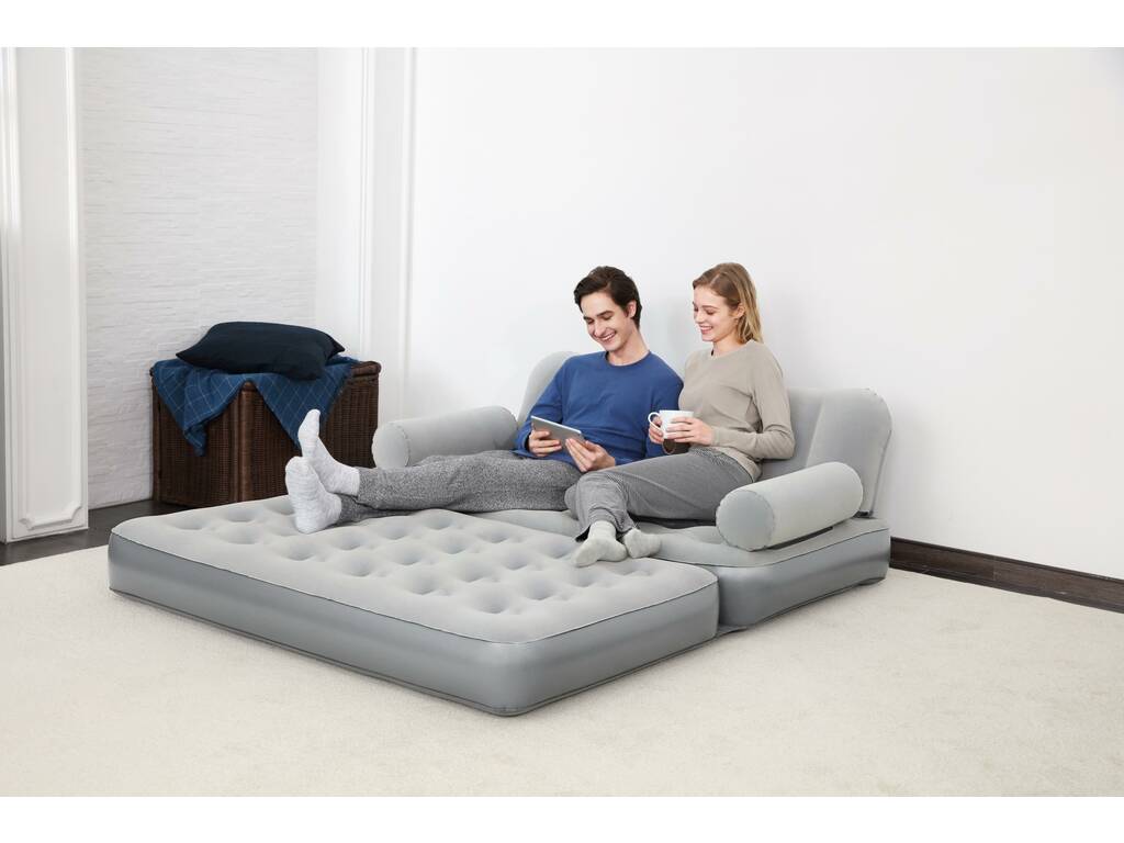 Couch Schlafsofa 188x152x64 cm. mit integriertem elektrischem Inflator Bestway 75079
