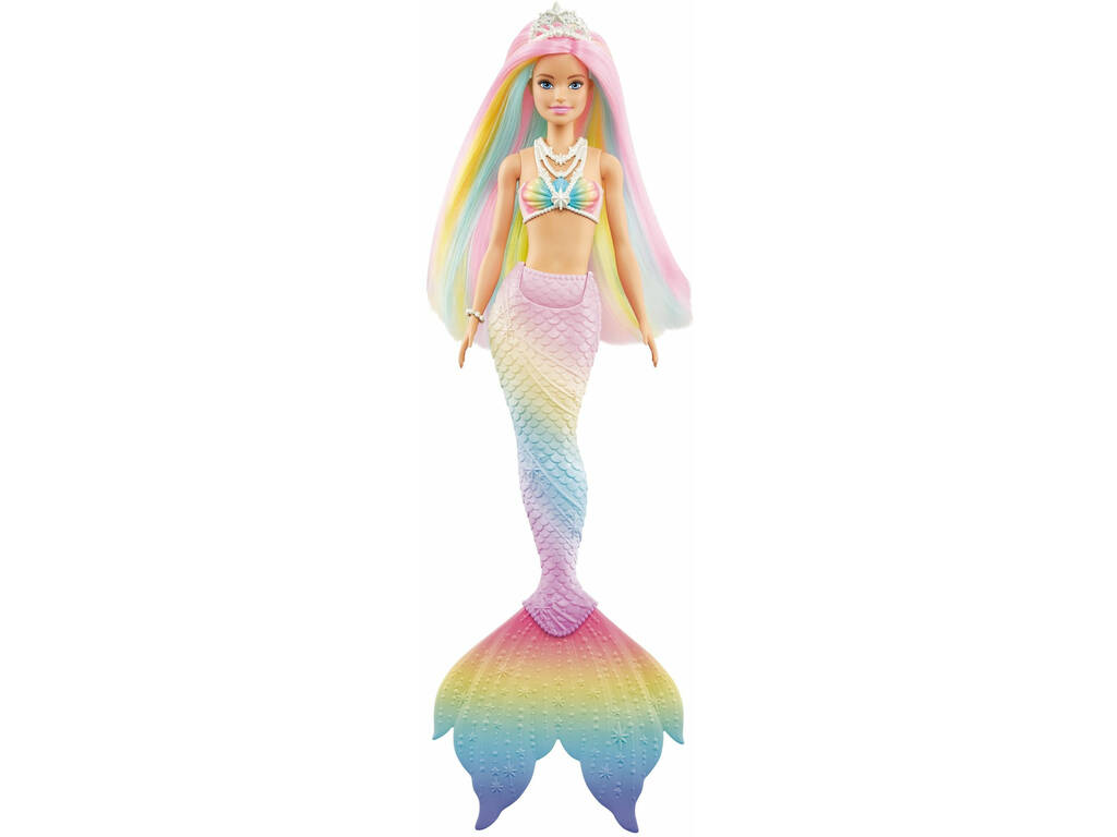 Barbie Dreamtopia Sirena Magica Arcobaleno Mattel GTF89