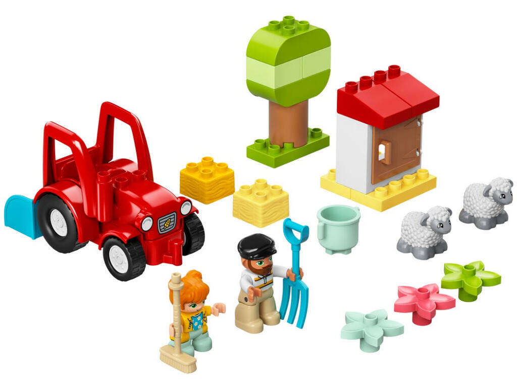 Lego Duplo Town Trattore e animali della fattoria 10950