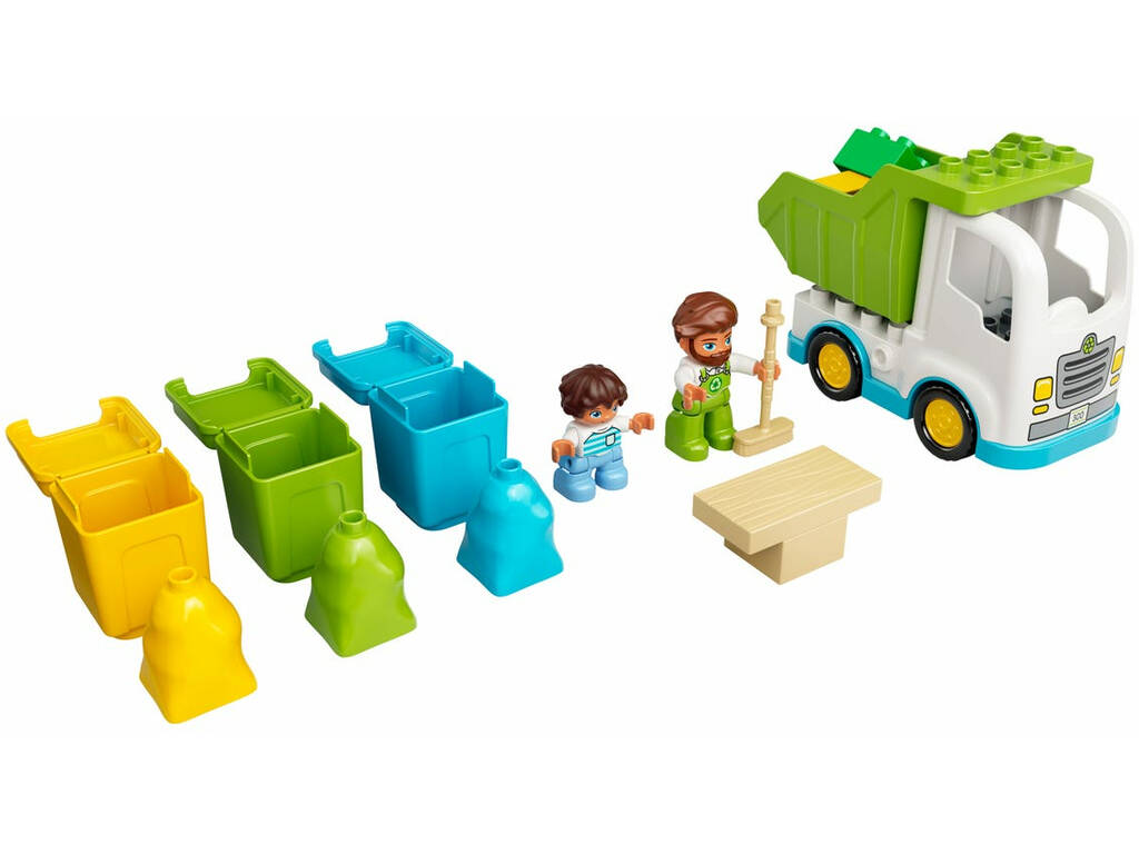 Lego Duplo Camión de Residuos y Reciclaje 10945
