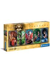 Puzzle 1000 Anne Stokes Amicizia di Draghi Clementoni 39598