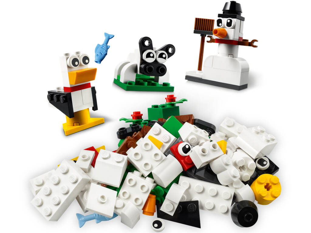 Lego Classic Ladrillos Creativos Blancos 11012