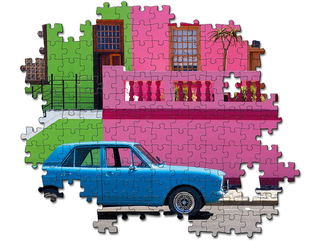 Puzzle 500 Auto blu Puzzle 35076 Clementoni