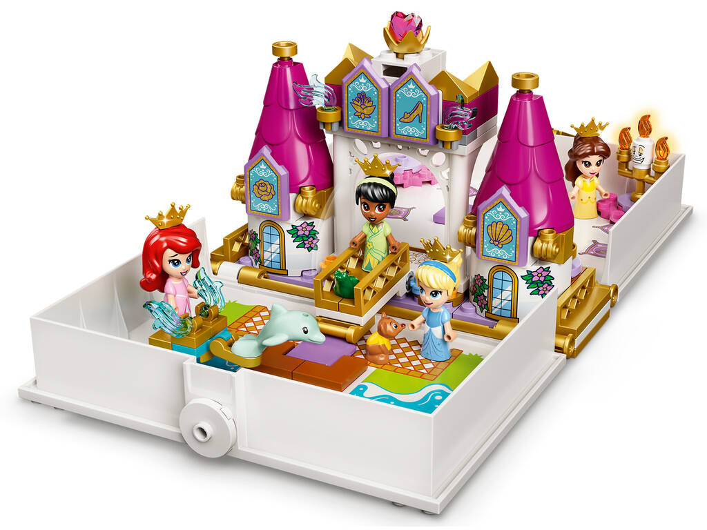 Lego Princesas Disney Geschichte und Märchen: Ariel, Bella, Cenicienta und Tiana 43193