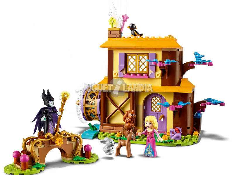 Lego Disney Princess Casa nella foresta di Aurora 43188