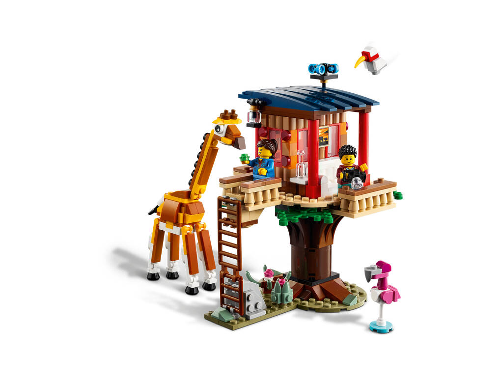 La cabane dans l’arbre du safari LEGO Creator 3-en-1 31116