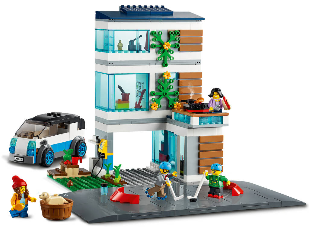 Lego My City Modernes Familienhaus 60291
