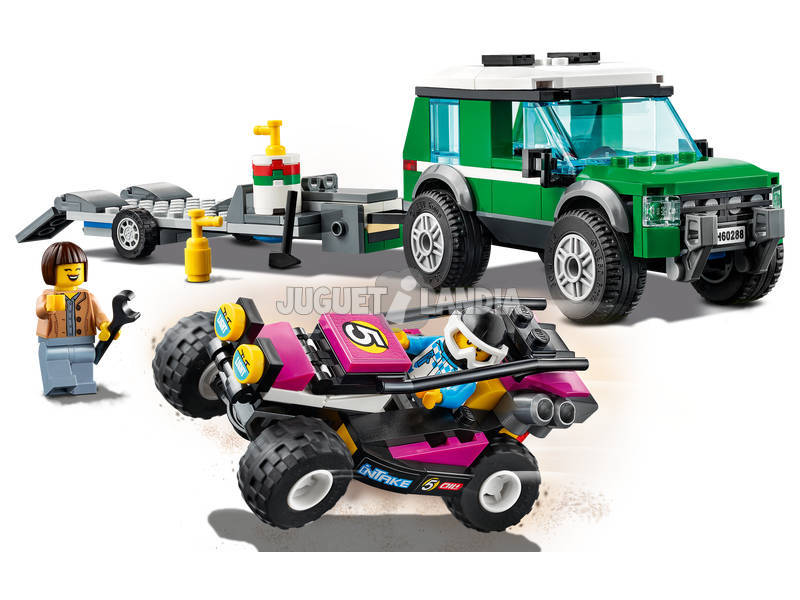 Lego City Carrinha de Transporte de Buggy de Corrida 60288