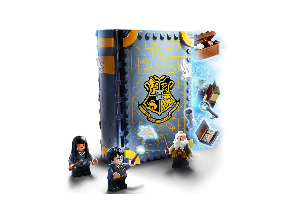 Lego Harry Potter Momento Hogwarts Aula de Encantamentos 76385