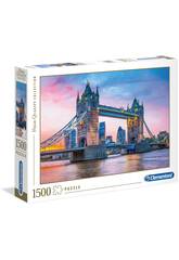 Puzzle 1500 Tower Bridge Sunset Clementoni 31816