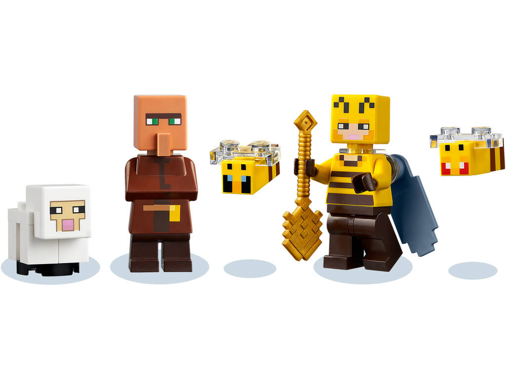 Lego Minecraft La Granja de Abejas 21165