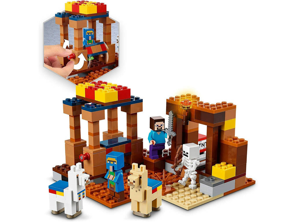 Lego Minecraft Il posto di scambio 21167
