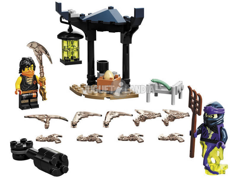 Lego Ninjago Set de bataille épique Cole contre le guerrier fantôme 71733
