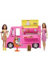 Barbie et ses Soeurs Food Truck et Accesoires Mattel GWJ58