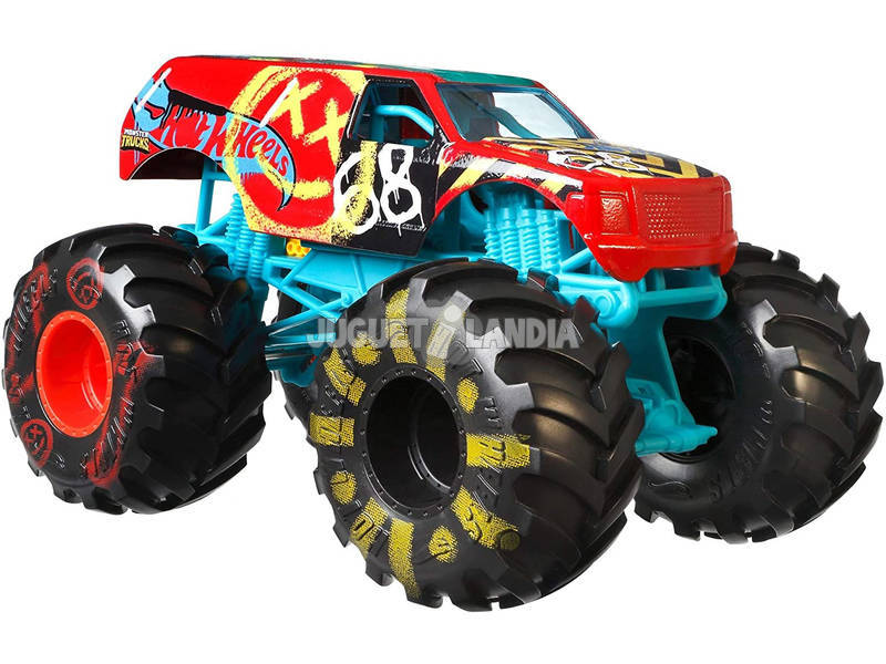 Hot Wheels Monster Truck Pack 5 Vehículos 1:64 Mattel GBP31