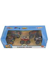 Hot Wheels Monster Truck Pack 5 V�hicules 1:64 Mattel GBP31