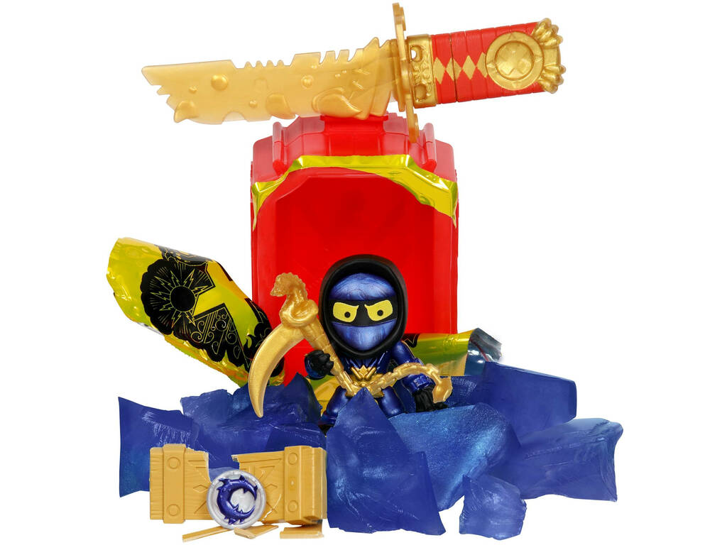 Treasure X Ninja Gold Figuras Cazadores Famosa 700016680