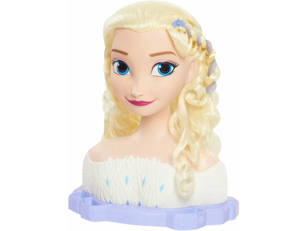 La Reine des Neiges Tête à Coiffer Deluxe Elsa Famosa FRND6000