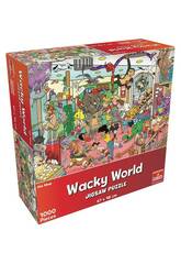 Puzzle 1.000 Wacky World Tienda De Mascotas Goliath 918557