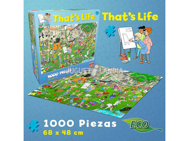 Puzzle 1.000 That's Life Università Goliath 914785