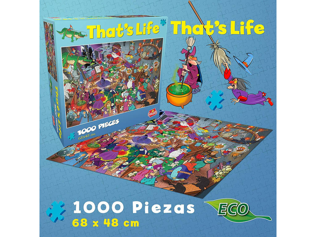 Puzzle 1.000 That's Life Magie Goliath 919262