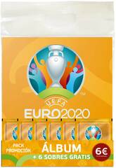 Euro 2020 Pack pour Démarrer la Collection Album avec 6 Pochettes Panini 9788427872257