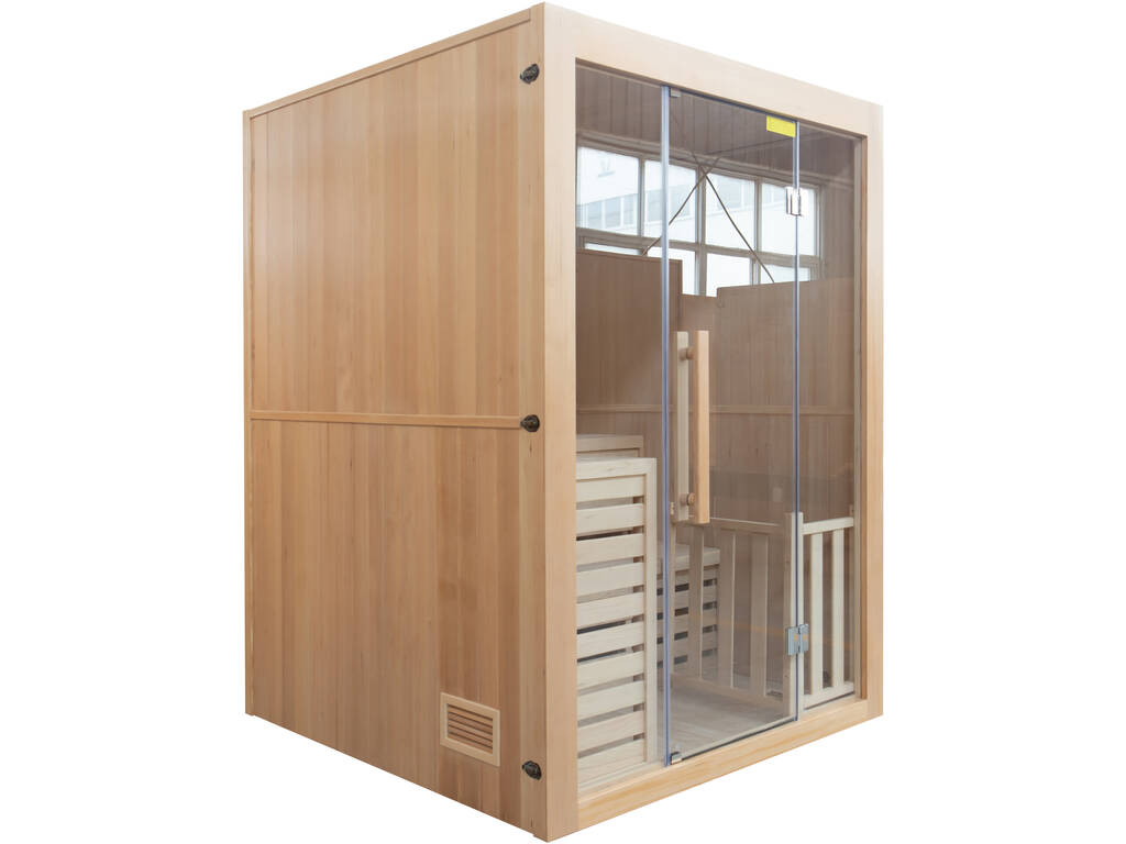 Sauna tradizionale Sense 4 posti Pacchetto completo Poolstar SN-SENSE-4PK
