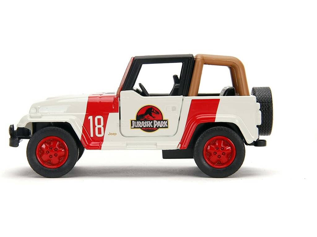 Jurassic World Carro 1:32 Jeep Wrangler Simba 253252019