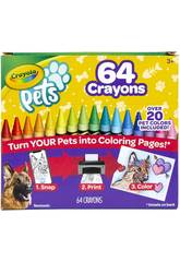 Crayola Pets 64 Crayons 52-1164