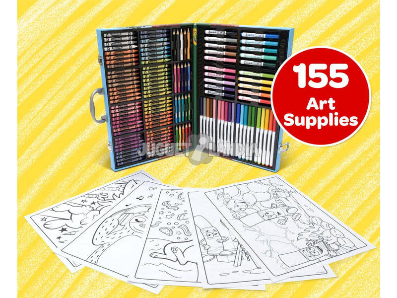 Coffret Artist Inspiration 155 pièces Crayola 25-4450