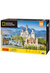 Puzzle 3D National Geographic Castillo Neuschwanstein World Brands DS990H