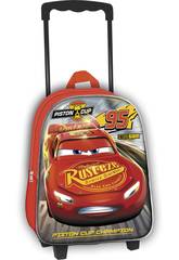 Sac � dos trolley avec roues Cars 3D Toybags T810-128