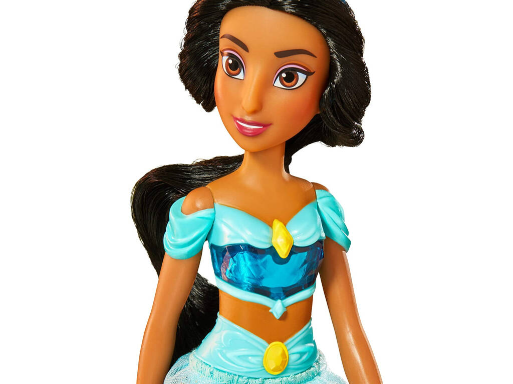 Bambola Principesse Disney Jasmine Brillo Reale Hasbro F0902