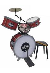 Rocker Drums Batteria 3 Moduli con Tutore di ritmo Reig 629