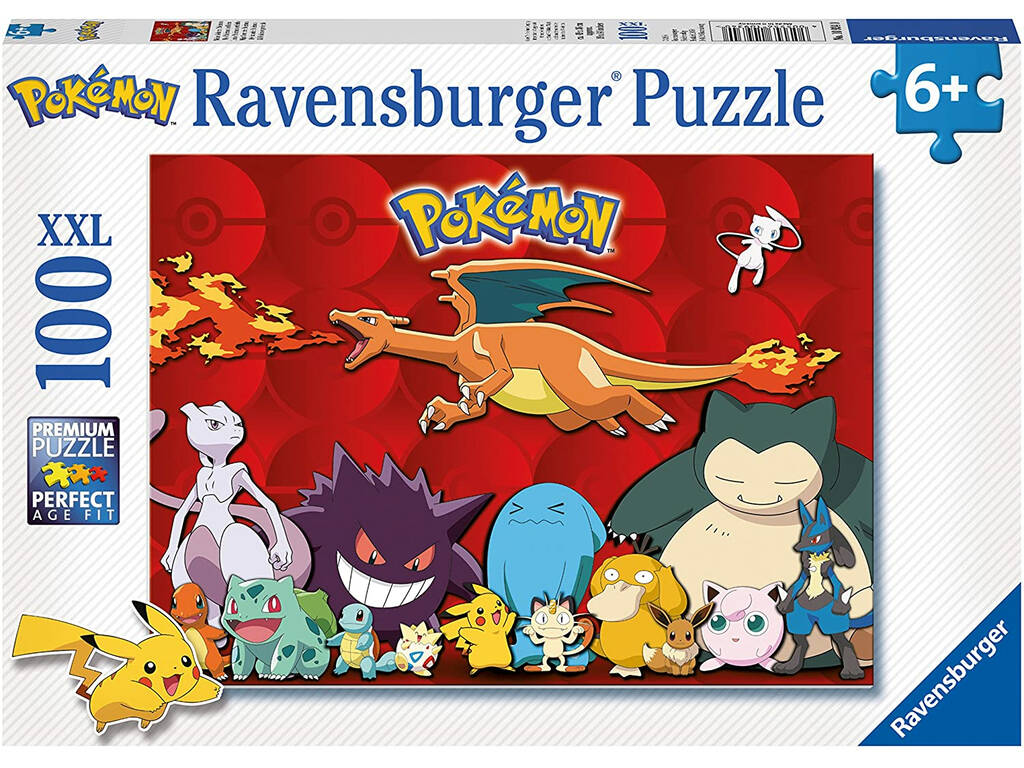 Puzzle XXL 100 Stücke Pokémon Ravensburguer 