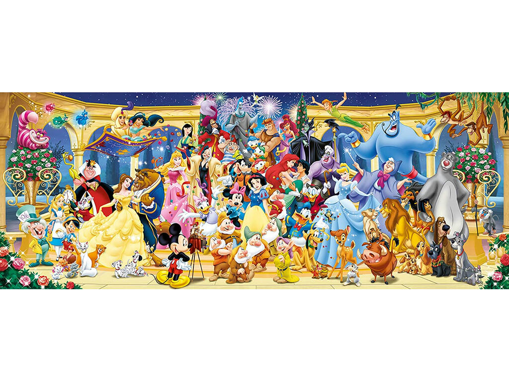 Puzzle Panorama Disney 1.000 Piezas Ravensburger 15109