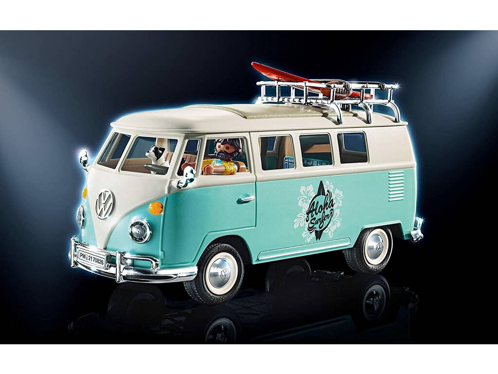 Playmobil Furgoneta Volkswagen T1 Camping Bus Edicion Especial 70826