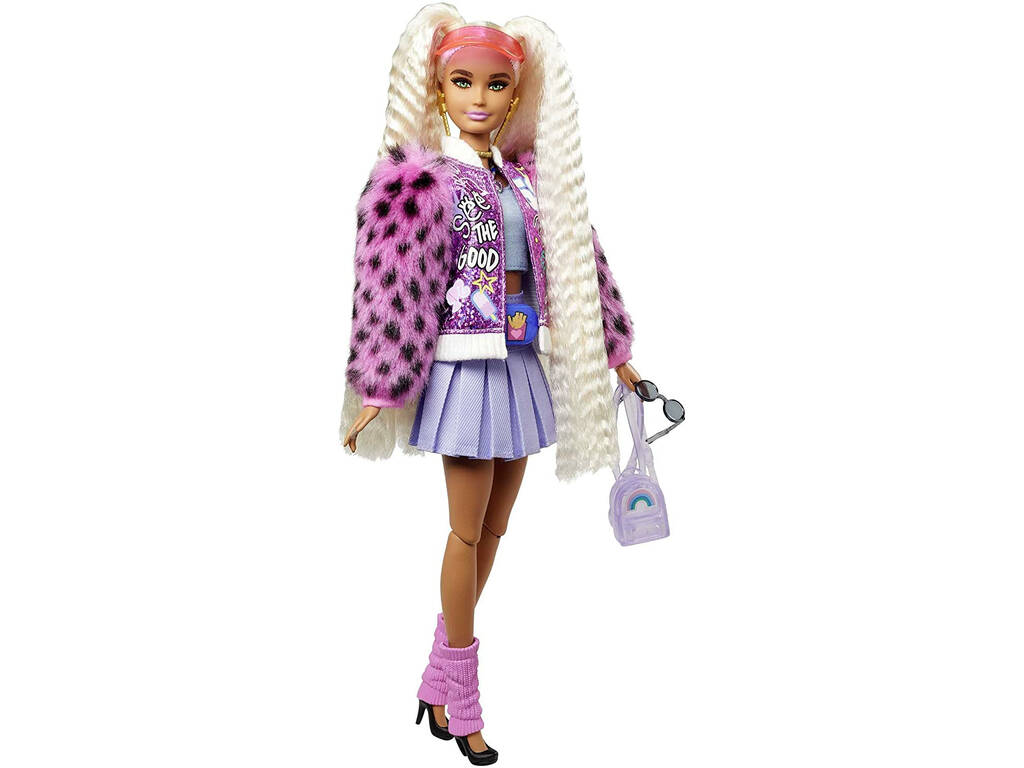 Barbie Extra con codine bionde Mattel GYJ77