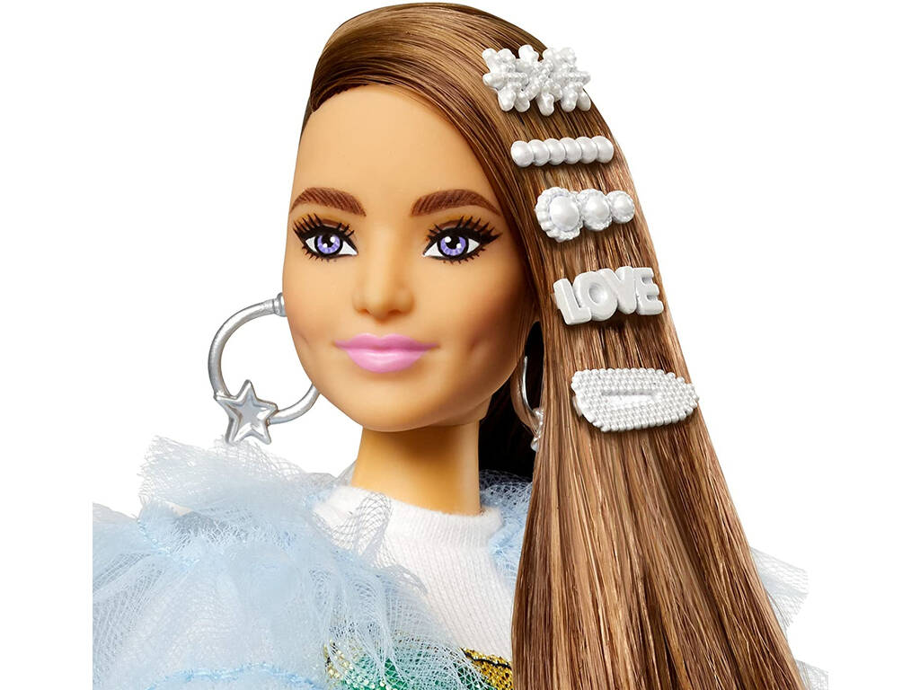 Barbie Extra Rainbow Dress Mattel GYJ78