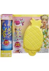 Poupée Barbie Révélation des couleurs avec ananas en mousse Mattel GTN17