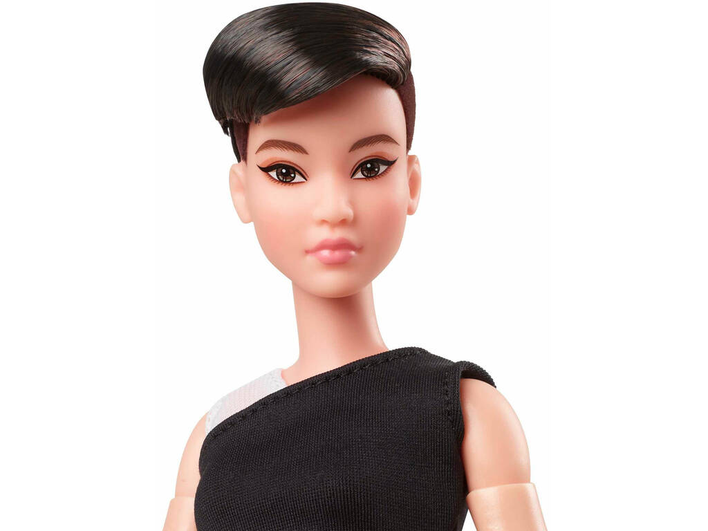 Barbie Signature Looks Cabelo Curto Castanho Mattel GXB29